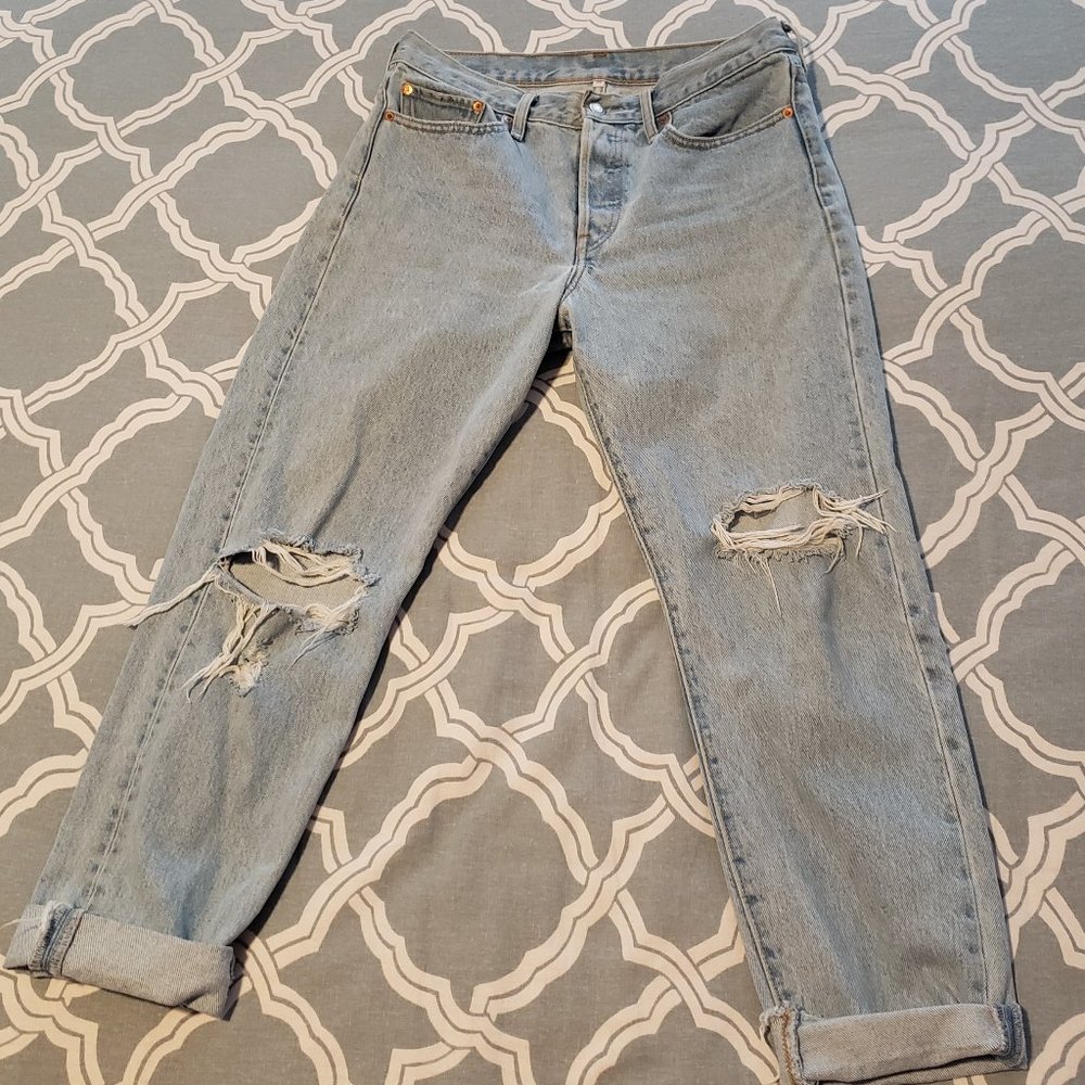 Levis Buttonfly Jeans 100% Cotton - Picture 2 of 9